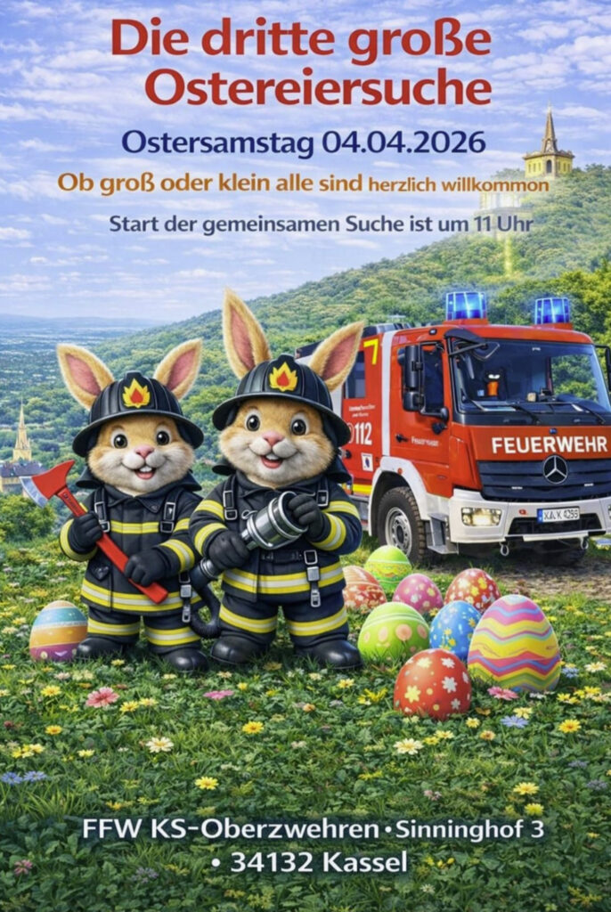 Feuerwehr Ostereiersuche