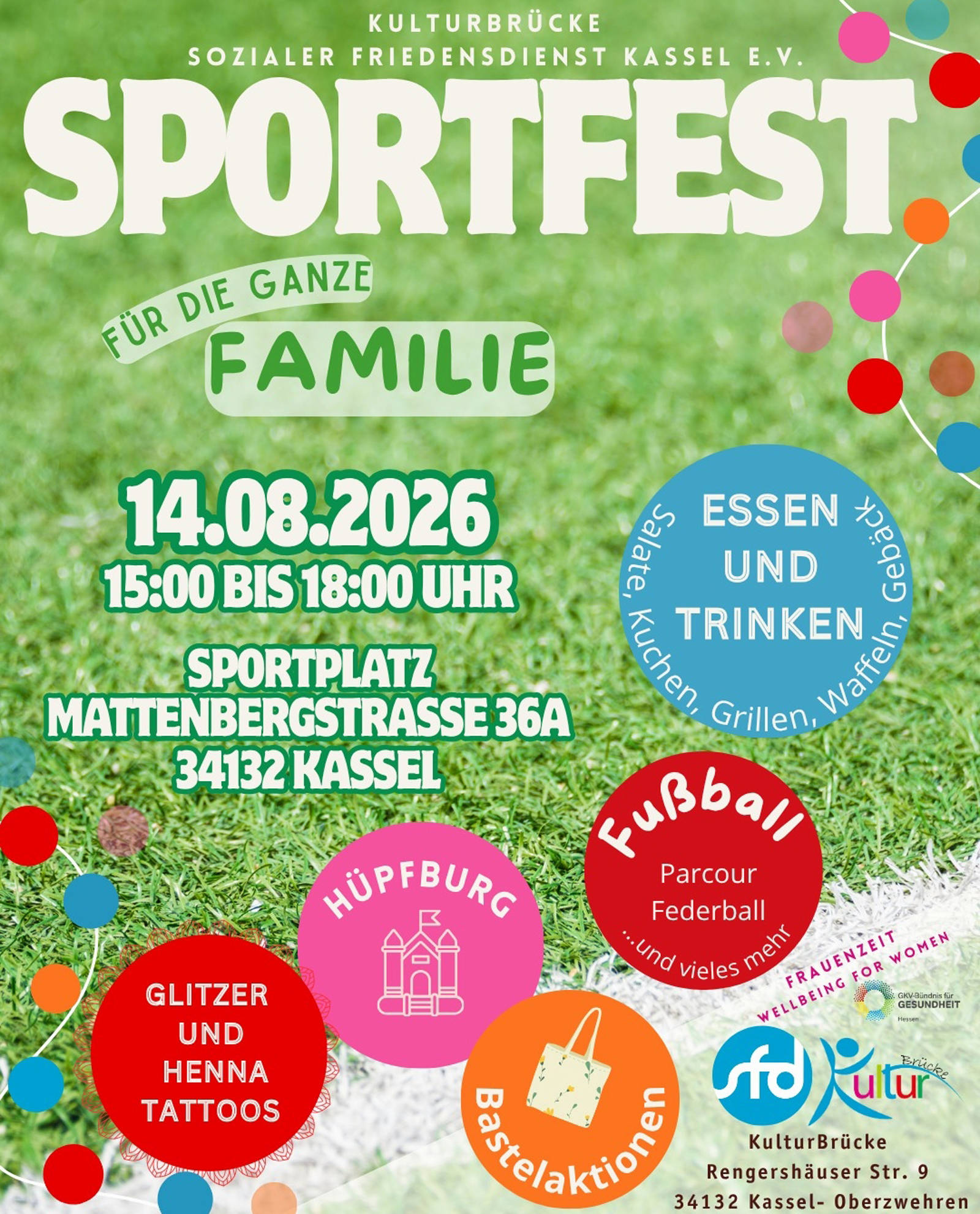 Sportfest Kulturbrücke Sozialer Friedensdienst Kassel e.V.
